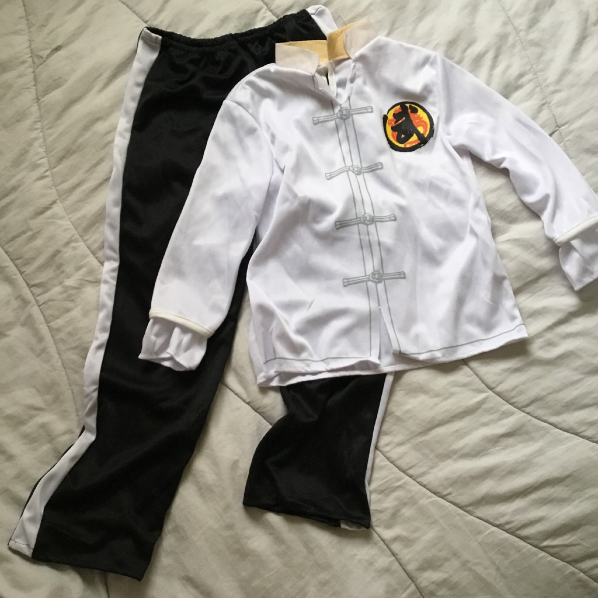 Karate Kid Costume 2010 Dre Jaden Smith Kung Fu Uniform